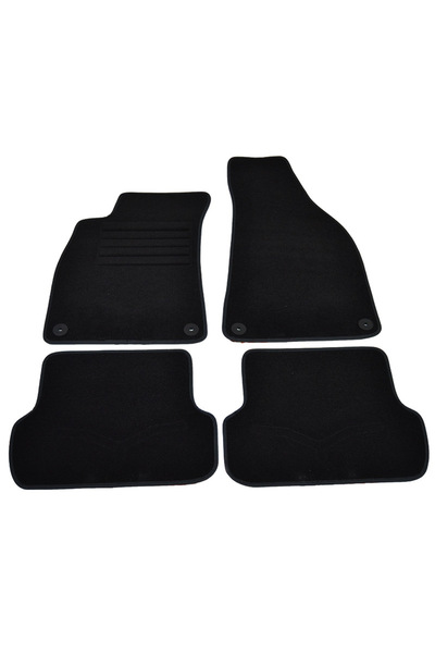 Best Auto Vest Covorase mocheta Seat EXEO 5/2009- Negru, set de 4 bucati