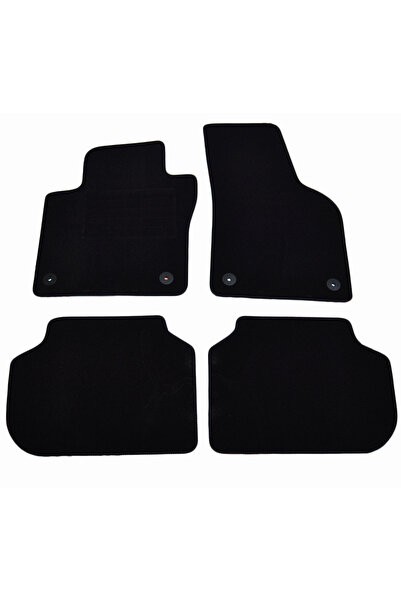 RapidAuto Covorase mocheta VW JETTA 06/2010- Negre, set de 4 bucati