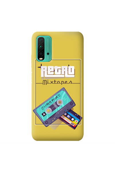 Other Xiaomi Poco M3 Mixtapes Yellow Colored Silicone TPU Θήκη