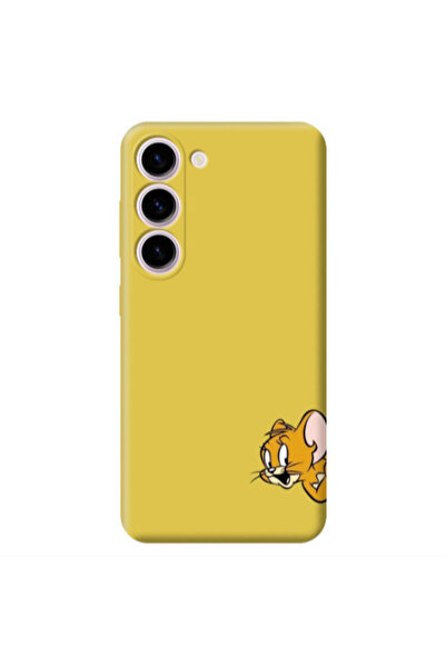 Other Samsung S23 Plus Jerry 2 Yellow Colored Silicone TPU Θήκη