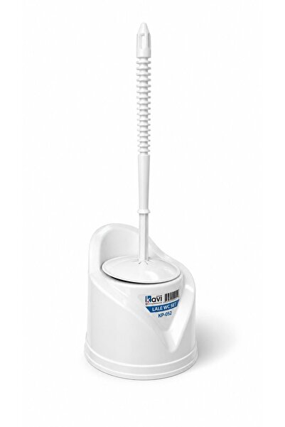 KEP Lale Wc Toilet Brush Set with Container Toilet Brush White