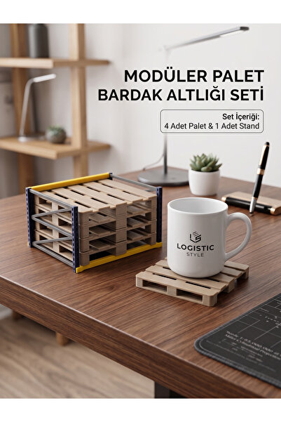 Palet Bardak Altlığı Seti