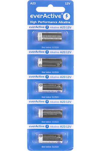 everActive Υψηλής Αλκαλικότητας Μπαταρίες A32 9V 5 τεμάχια Κωδικός: 00368