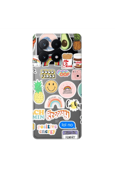 Other Xiaomi Poco X6Pro 5G Good vibes Transparent Silicone TPU Θήκη