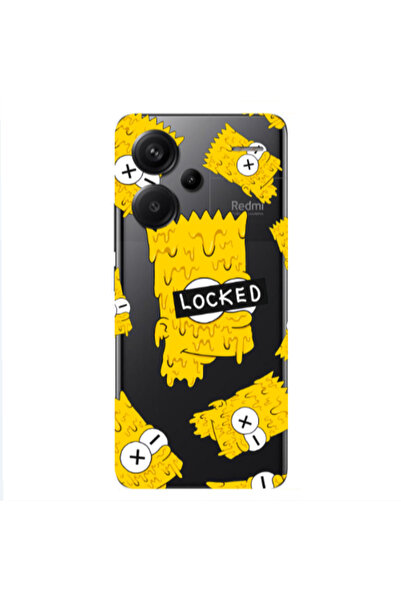 Other Xiaomi Redmi Note 13 Pro+ 5G Bart Simpson Transparent Silicone TPU Θήκη
