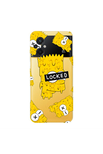 Other Xiaomi Poco M5 Bart Simpson Transparent Silicone TPU Θήκη