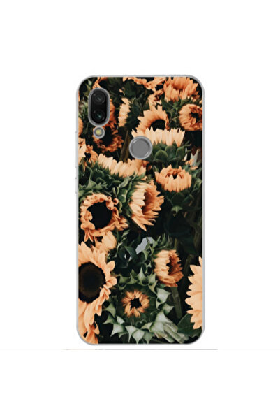 Other Xiaomi Redmi Note 7 Sunflowers Transparent Silicone TPU Θήκη