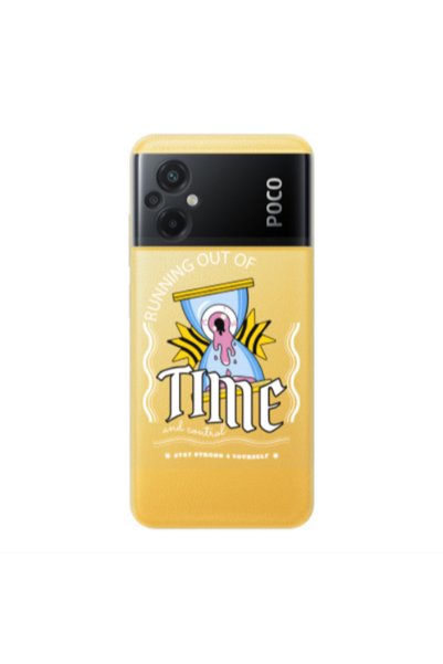 Other Xiaomi Poco M5 Running out of time Transparent Silicone TPU Θήκη