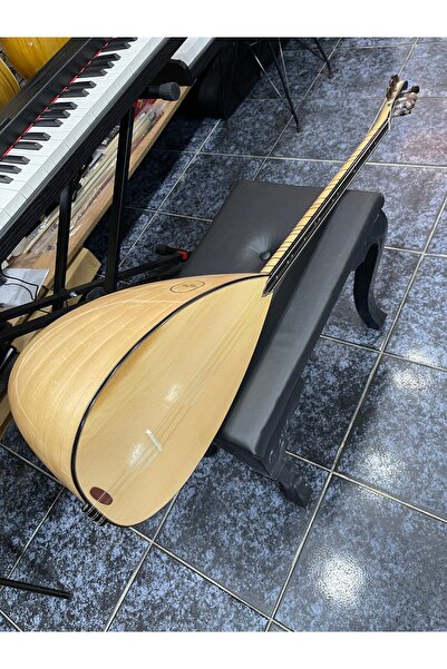 İlke Kelebek Uzun Sap Profesyonel Bağlama 43cm Kalın kılıf , Takım tel hediyeli