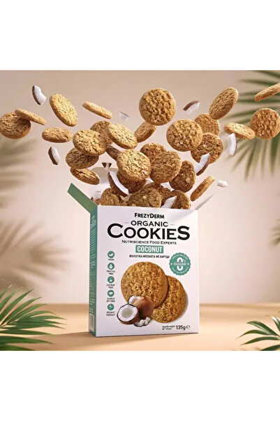 Frezyderm Βιολογικά Μπισκότα Καρύδας 135γρ.