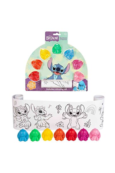 Sambro Disney Stitch Gökkuşağı Kalemleri Boyama Seti