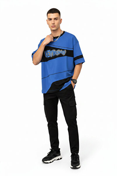 SWAG Men’s Keyword Blue T-Shirt TW 1177