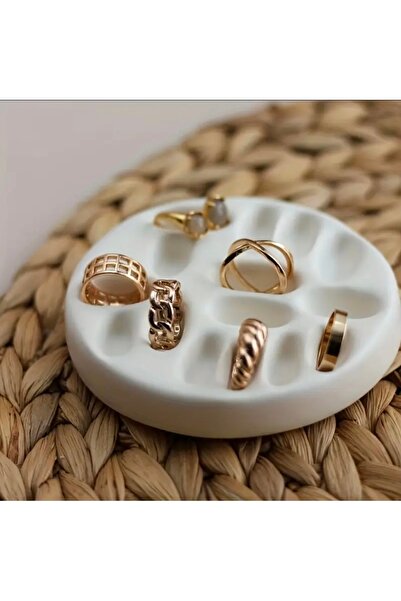 morlalem m 10.5cm Ring Holder, Multiple Ring Stand, 15 Compartment Ring Stand...