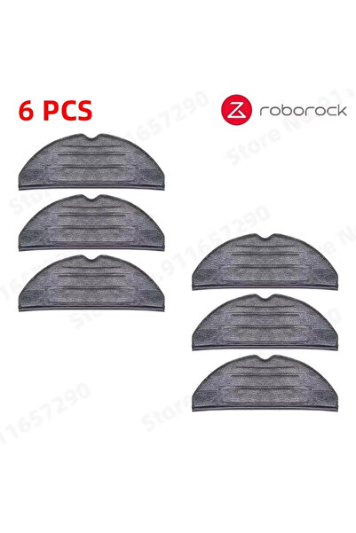 Choice roborock 6pcs High Quality Double vibration Mop Cloths Spare Parts For...