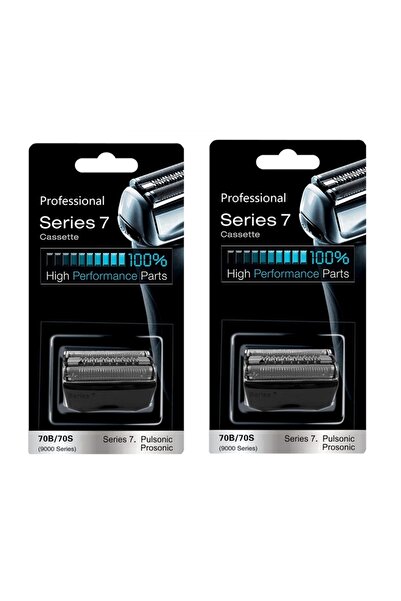 Choice1 2pc----70B 70B Replacement Head Compatible with Braun Series 7 Electr...