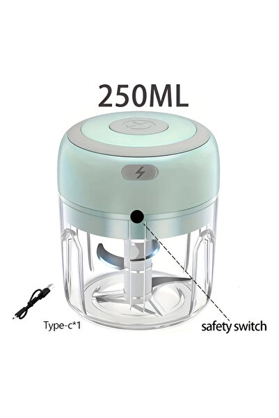 choice2 Green Meat Grinder, Vegetable Chopper, Electric Garlic Chopper, USB R...