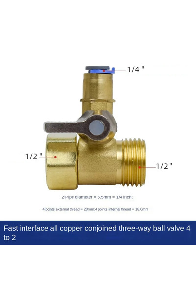 Choice6 Copper 1I4 Quick UF Ultrafiltration Water Purifier Reverse Osmosis Fi...