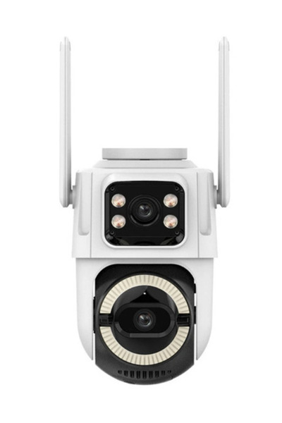 OEM Cameră de supraveghere WiFi PTZ cu lentilă dublă 6MP, rotație la 360 de g...
