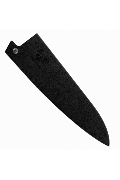 MCUSTA Protectie pentru cutite Saya din lemn, 16x3,9x1,1cm, negru
