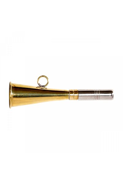 OEM Trambita de vanatoare simpla, 15cm, auriu