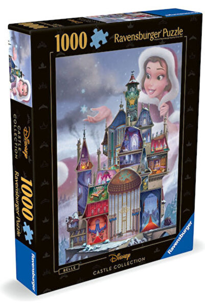 RAVENSBURGER Puzzle Castelurile Disney Belle 2D 1000 Piese Cod: 12000262