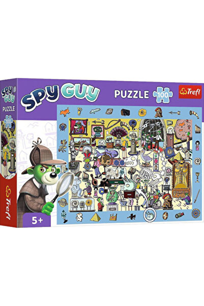 Trefl Puzzle de observație Spy Guy Muzeu 100 de piese