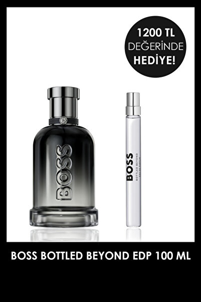 BOSS Bottled Beyond EDP 100 ml + Bottled Beyond EDP 10 ml Erkek Parfüm Seti