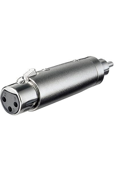 MicroConnect Convertor RCA mamă la XLR mamă Argintiu 1 buc.