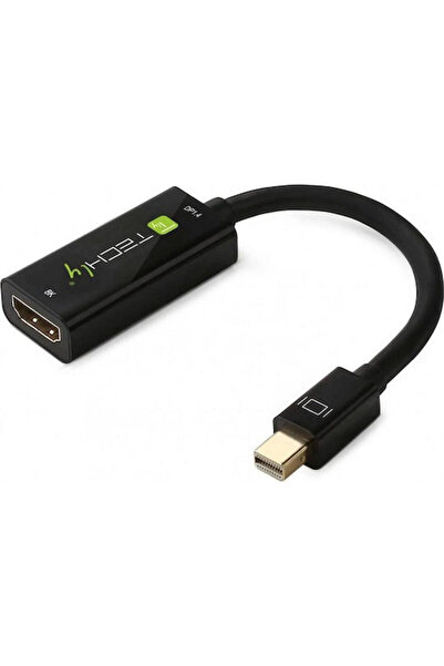Techly Convertor mini DisplayPort tată la HDMI mamă 1 buc. 364170