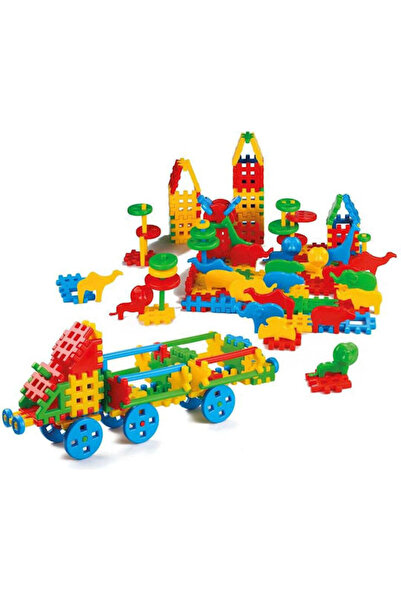 Marioinex Cuburi de construcție pentru 2+ ani 200 bucăți Cod: GXP-665041