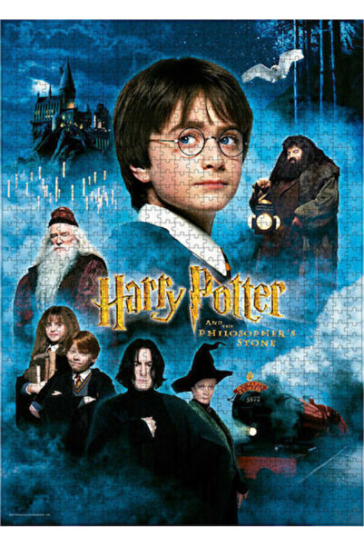 SD Toys Puzzle cu afișul filmului Harry Potter: Piatra Vrăjitorului, 2D, 1000...