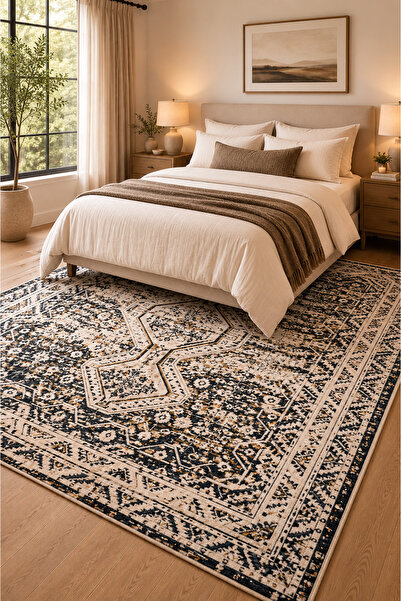 HOME AURAA Carpet Rug – Size 160 x 220 cm – 5.25x7.26 ft | Ottoman Heritage -...