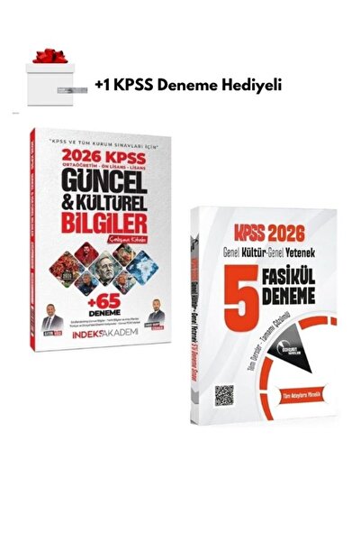 Yargı Yayınları İndeks 2026 KPSS Güncel Bilgiler ve Genel Yetenek Genel Kültü...