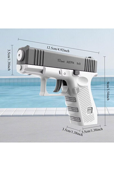 Choice 1 Pcs Water Pistol Leak Proof Huge Capacity Long Range Summer Blaster ...