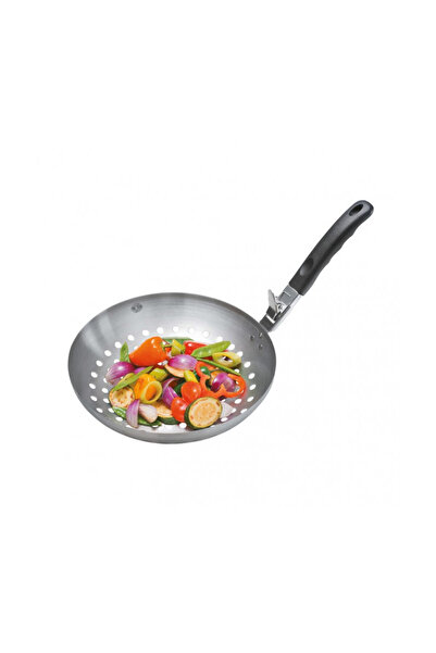 GEFU Tigaie wok, Gefu, Otel, 28 cm, Negru/argintiu