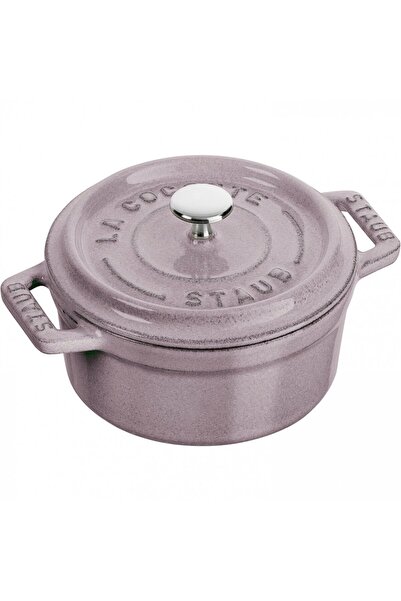 STAUB Oala, Staub, fonta, 250 ml, 10 x 7.5 cm, gri/negru
