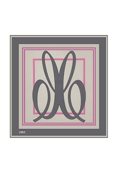 Çağrı İpek Signature Pattern Tivil Silk Scarf Dg17273-37