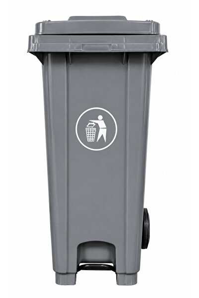 ZAHRA Garbage Bin With Wheel & Pedal 240 LTR