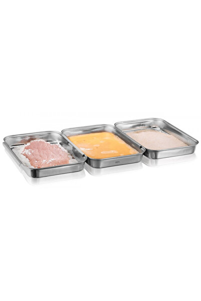 GEFU Set 3 boluri Pando pentru pane, plastic, 22x15.5x3cm