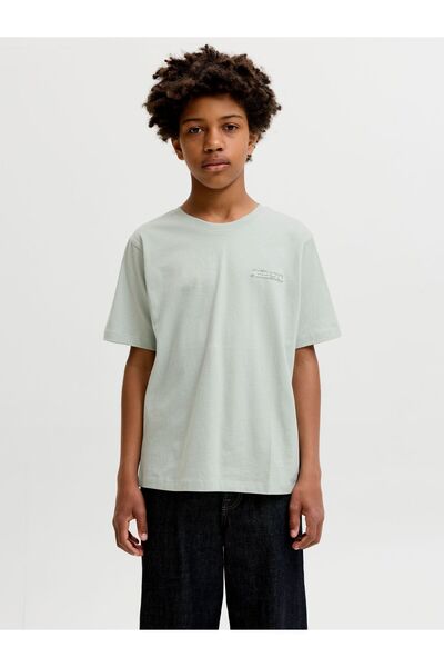 Jack & Jones Junior Tricou cu imprimeu pe spate pentru băieți