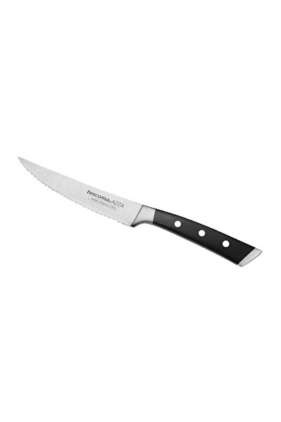 TESCOMA Cutit Azza, 13 cm, Pentru friptura, Otel inoxidabil, Negru/Argintiu