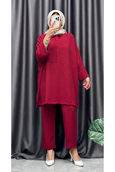 NİSUM MODA Shirted Ayrobin Trousers Suit
