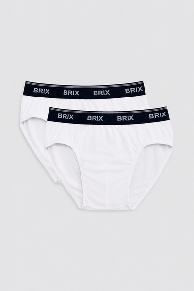 Brix Men's 2-Piece Slip White