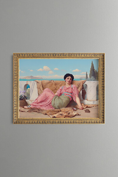 epiqart Turtle - Vintage Patterned Painting - Slim Model