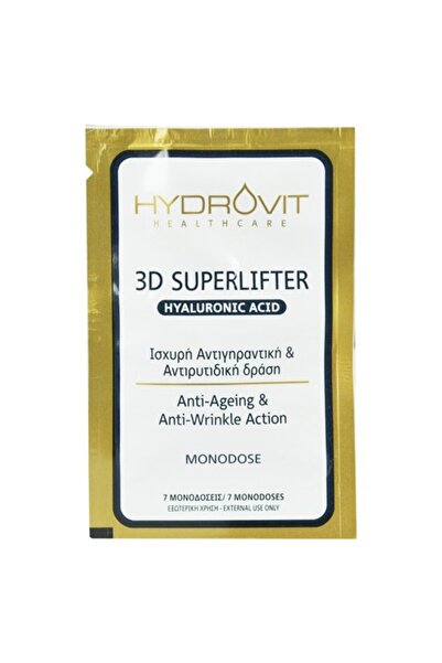 Hydrovit Ορός Υαλουρονικού Οξέος 3D Σούπερ-Ανορθωτικός σε Μονοδόσεις με Ενισχ...