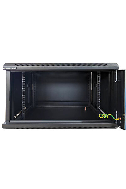 POWERTECH επιτοίχια καμπίνα rack 19" NETW-0037, 600 x 450 x 370mm, 6U