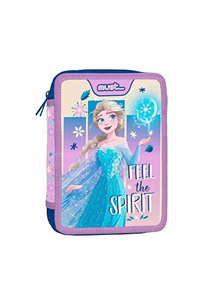 MUST Διπλή Θήκη Μολυβιών με Επένδυση Frozen Feel The Spirit (000564317)
