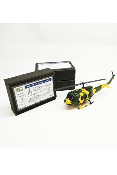 3DROBOTECH Bell UH-1H Huey Helikopter Model Kit 1/72