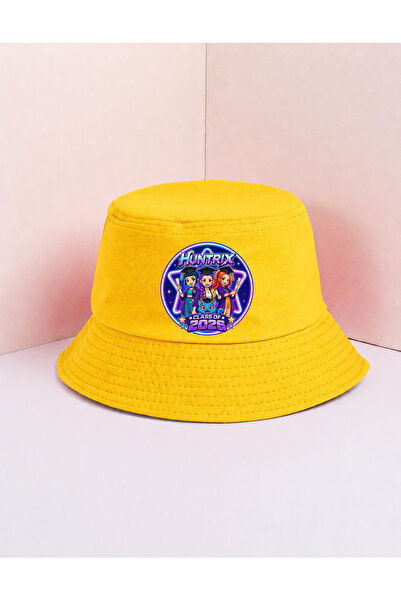 lovver Huntrix Designed Premium Printed 100% Cotton Bucket Hat