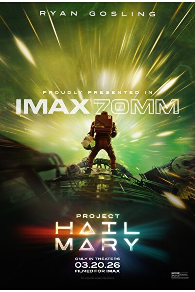 512 STORE Project Hail Mary/ Kurtuluş Projesi 2026 Film Afiş Çerçevesiz Kuşe ...